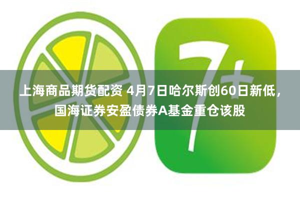 上海商品期货配资 4月7日哈尔斯创60日新低，国海证券安盈债券A基金重仓该股