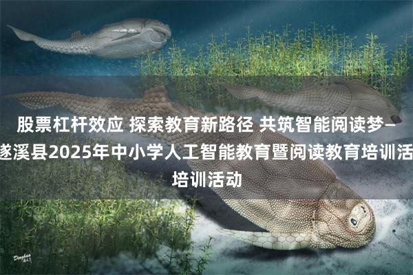 股票杠杆效应 探索教育新路径 共筑智能阅读梦——遂溪县2025年中小学人工智能教育暨阅读教育培训活动