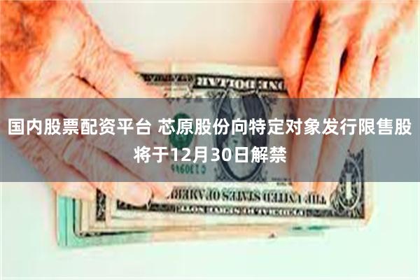 国内股票配资平台 芯原股份向特定对象发行限售股将于12月30日解禁