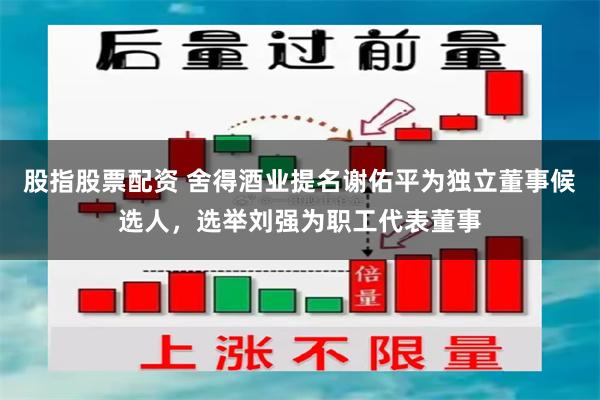 股指股票配资 舍得酒业提名谢佑平为独立董事候选人，选举刘强为职工代表董事