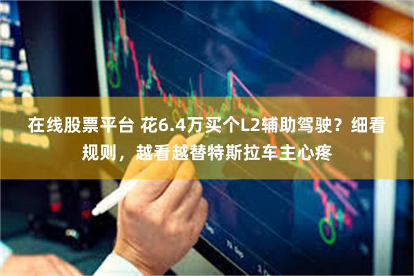 在线股票平台 花6.4万买个L2辅助驾驶？细看规则，越看越替特斯拉车主心疼